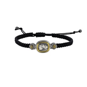 Ασημένιο Βραχιόλι με το Σύμβολο του Ιπποκράτη