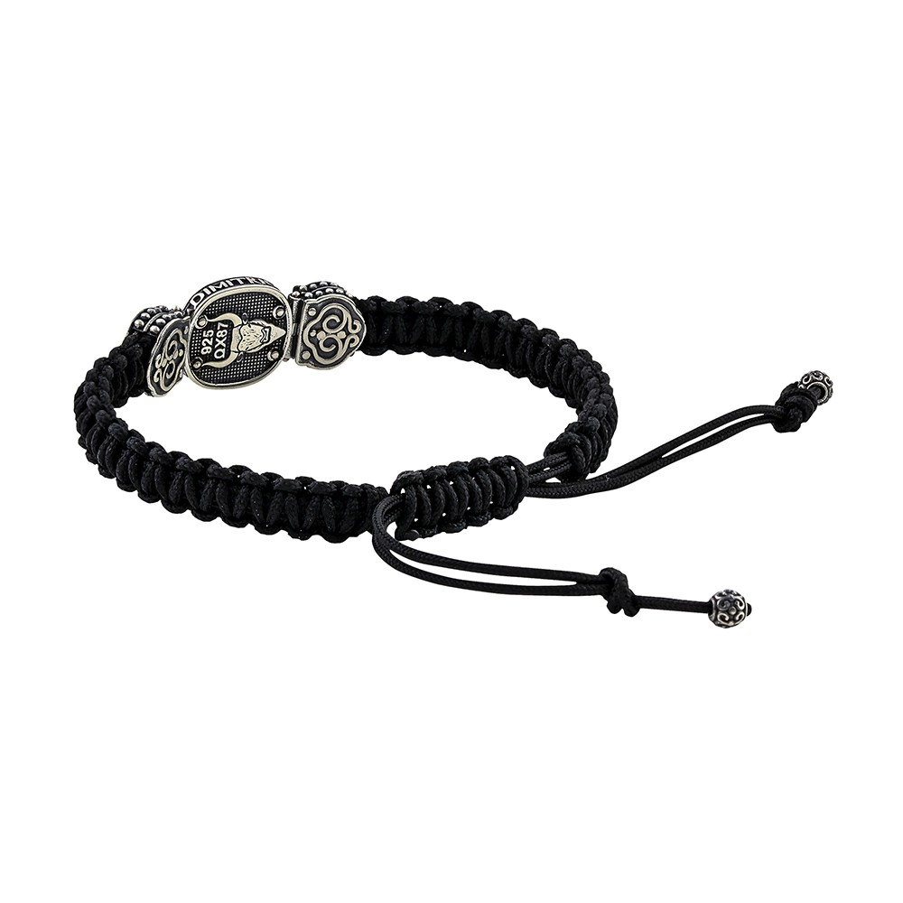 Ασημένιο Βραχιόλι με Λάπις Λαζούλι από τον Dimitrios Exclusive