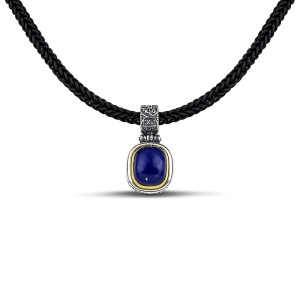 Μενταγιόν με Λάπις Λαζούλι από τον Dimitrios Exclusive