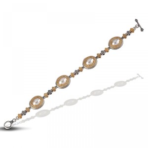  Βραχιόλι με Mother of Pearl από τον Dimitrios Exclusive
