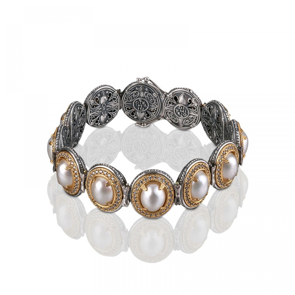 Βραχιόλι με Mother of Pearl από τον Dimitrios Exclusive