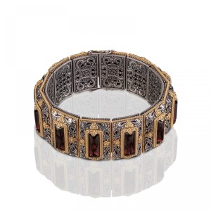 Ασημένιο Βραχιόλι με Swarovski από τον Dimitrios Exclusive