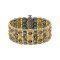  Sterling Silver Reversible Bracelet with Swarovski Crystals by Dimitrios Exclusive