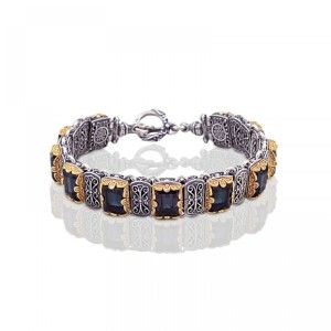Ασημένιο Βραχιόλι με Κρύσταλλα Swarovski από τον Dimitrios Exclusive