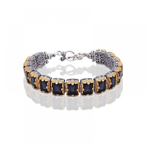 Ασημένιο Βραχιόλι με Κρύσταλλα Swarovski από τον Dimitrios Exclusive