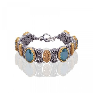 Ασημένιο Βραχιόλι με Κρύσταλλα Swarovski από τον Dimitrios Exclusive