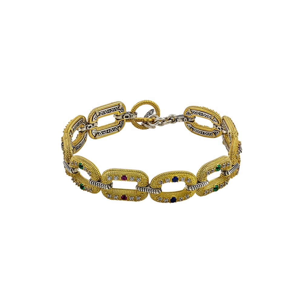 Δίχρωμο Βραχιόλι από τον Dimitrios Exclusive
