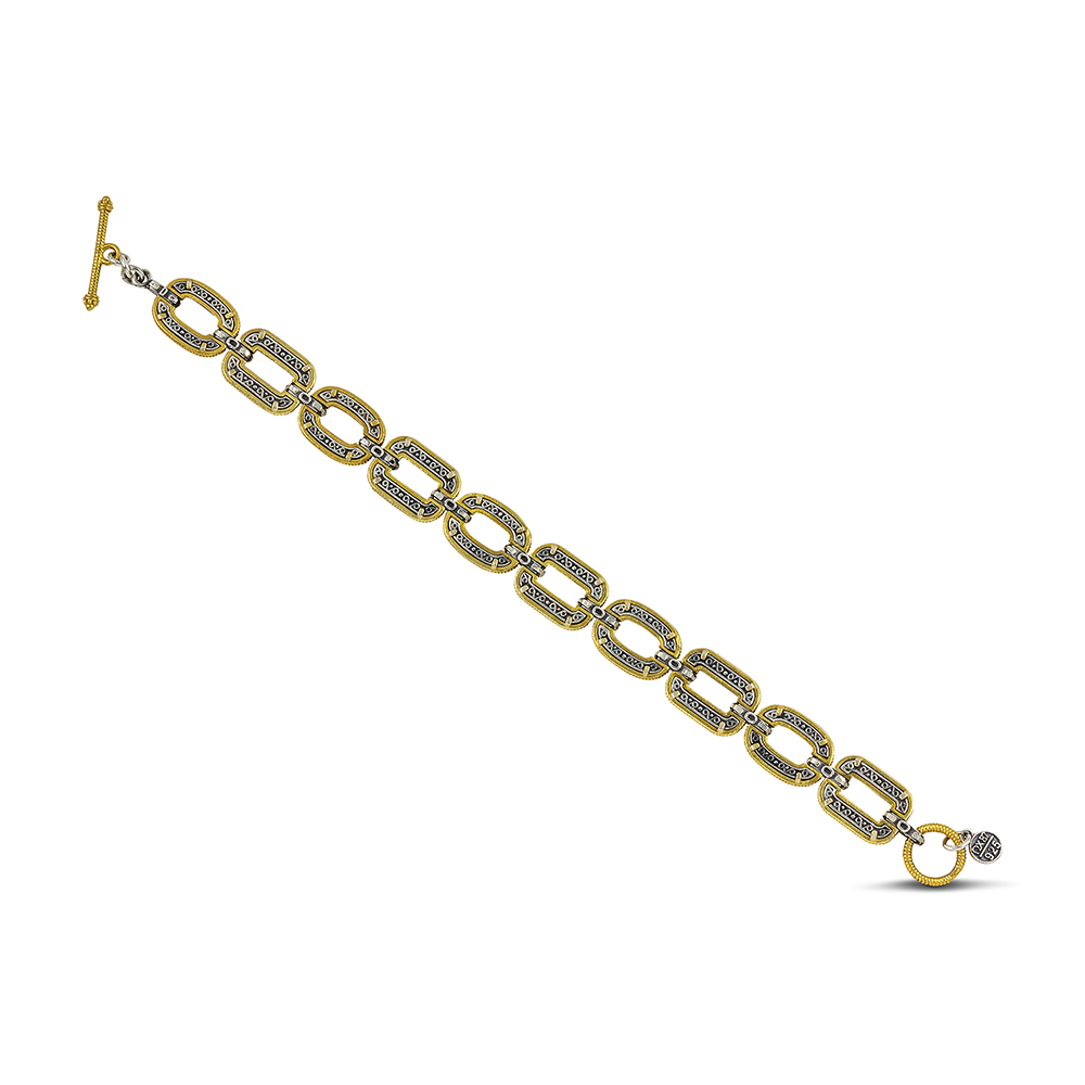 Δίχρωμο Βραχιόλι από τον Dimitrios Exclusive