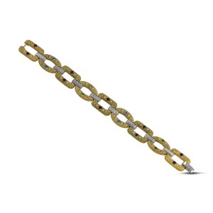 Δίχρωμο Βραχιόλι 