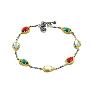 Βραχιόλι με Πολύχρωμους Κρυστάλλους Swarovski από τον Dimitrios Exclusive
