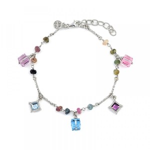 Βραχιόλι 925 με Swarovski πέτρες B135-9