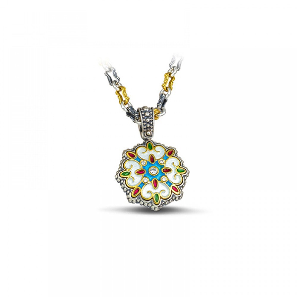 Μενταγιόν 925 με Σμάλτο