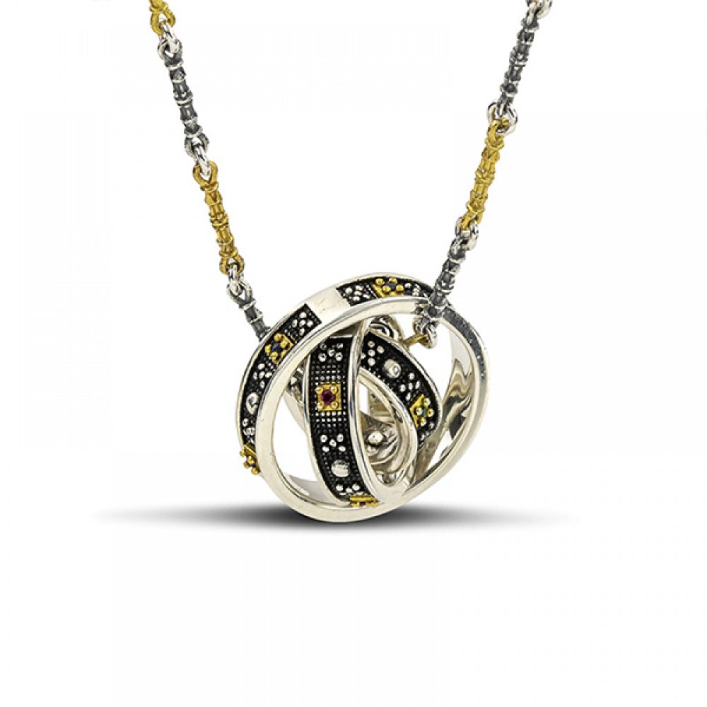 Μενταγιόν με Ζιργκόν Πέτρες