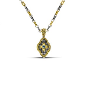 Μενταγιόν 925 με Ημιπολύτιμες Πέτρες