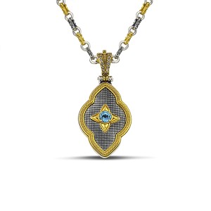 Μενταγιόν 925 με Ημιπολύτιμες Πέτρες