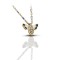 Bee Pendant with Enamel 