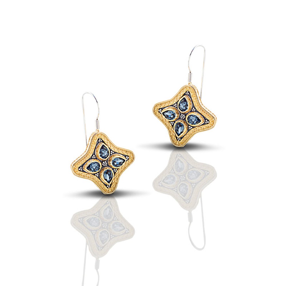 Σκουλαρίκια με Swarovski Πέτρες S214