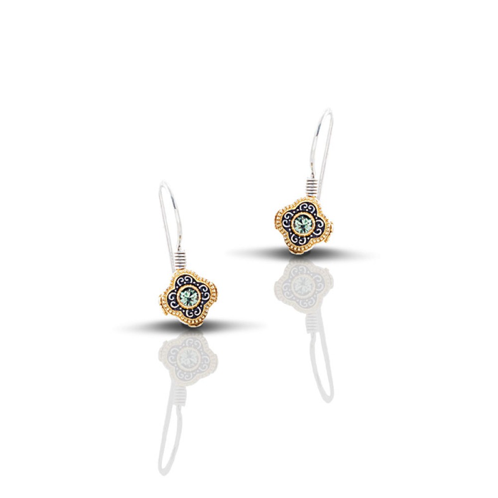 Σκουλαρίκια με Αυθεντικές Swarovski Πέτρες S215