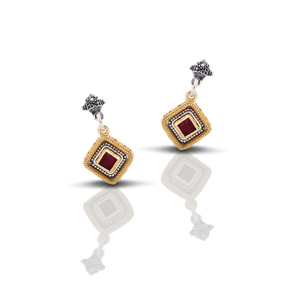 Σκουλαρίκια με Swarovski Πέτρες S216