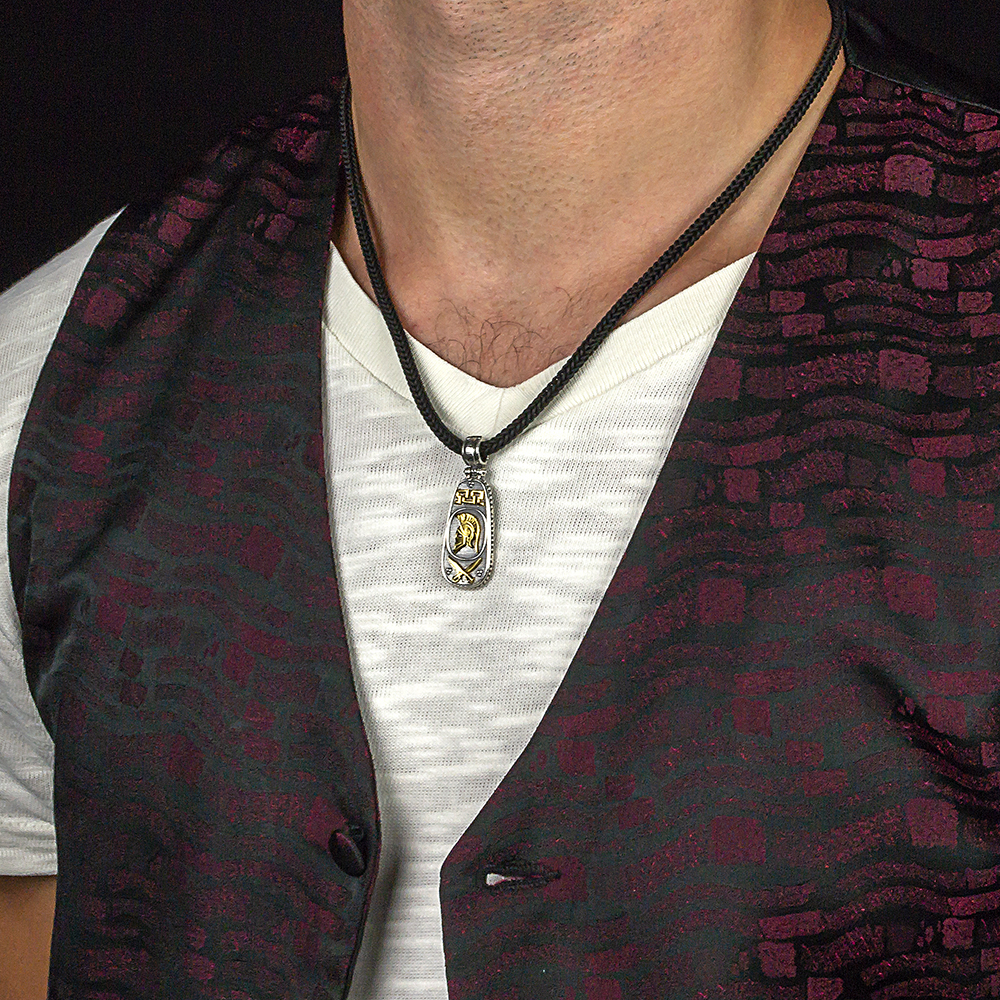 Μενταγιόν με Σπαρτιάτη Πολεμιστή M99