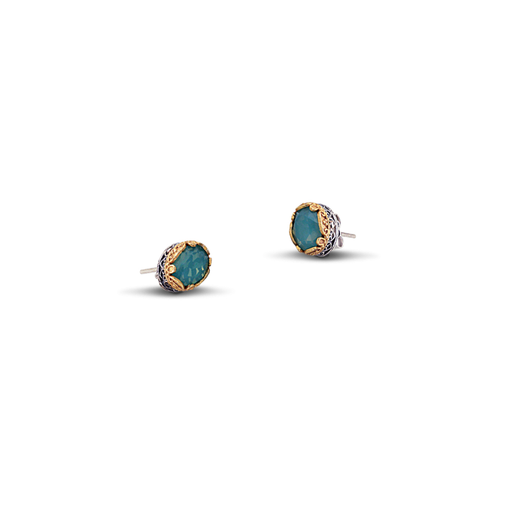 Σκουλαρίκια Καρφί με Swarovski Πέτρες S46
